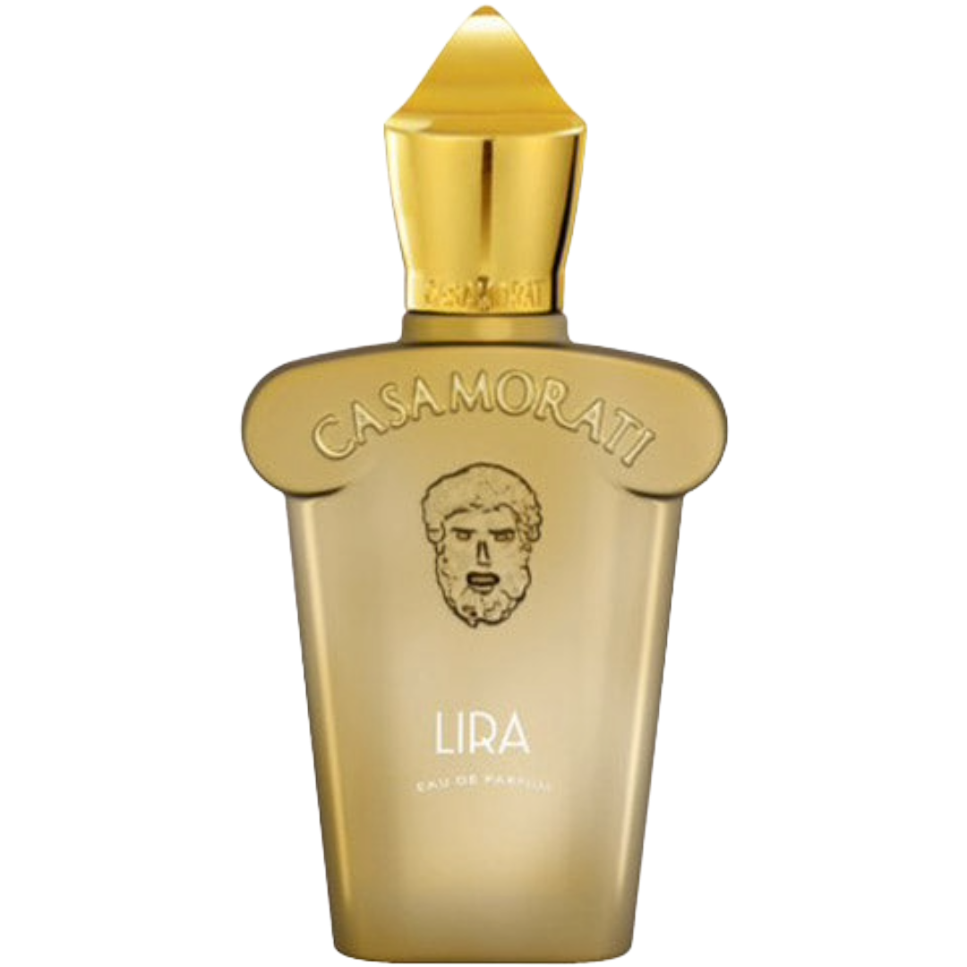 Gold Casamorati Lira perfume bottle Xerjoff