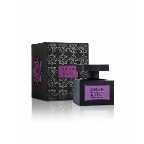Bottle & Box of Jihan by Kajal EDP 100ml. A new niche fragrance part of the Warde Collection.