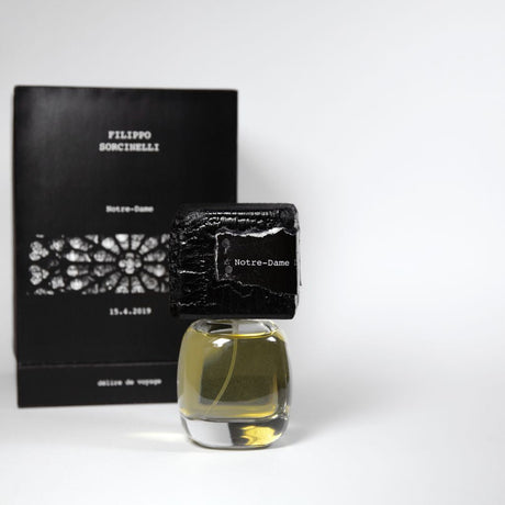 Filippo Sorcinelli Perfumes born in 2014; dedicated to the artistic passions of their creator:
  Gothic art, music, photographythe fog.Shop at Theperfumedirectory.com