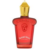 Red Casamorati perfume bottle with gold cap Bouquet Ideale