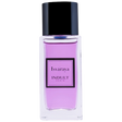 Perfume bottle with purple liquid and black cap Isvaraya Indult