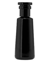 A sleek, cylindrical black bottle with a wide cap stands against a white background—Creator Eau de Parfum by Fragrapedia Haus is a refined unisex fragrance from Argentum.